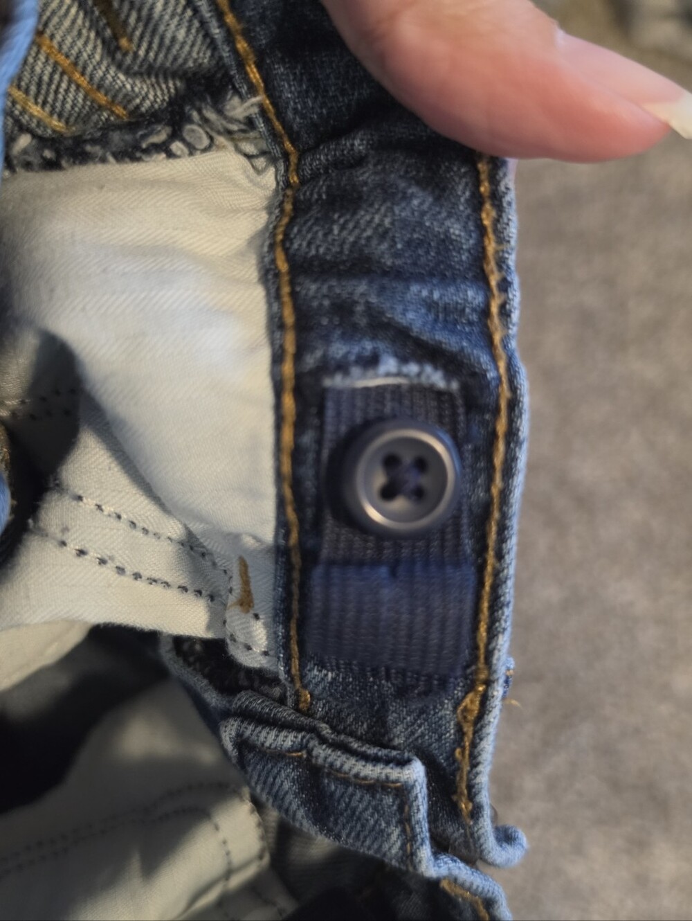 GAP Kids Distressed Denim Jeans - Blue - Picture 4 of 4